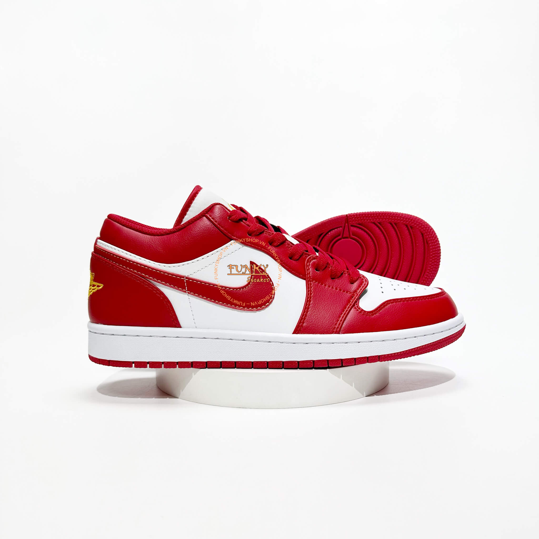 Giày Air Jordan 1 Low ‘Cardinal Red’ Like Auth