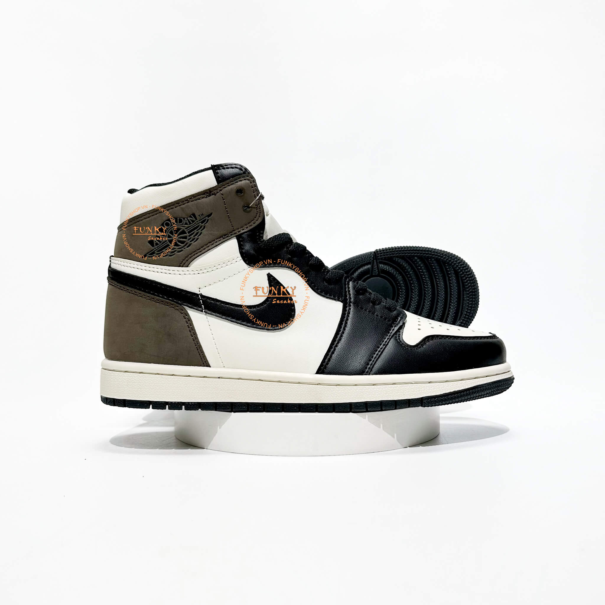 Giày Jordan 1 High Dark Mocha Like Auth