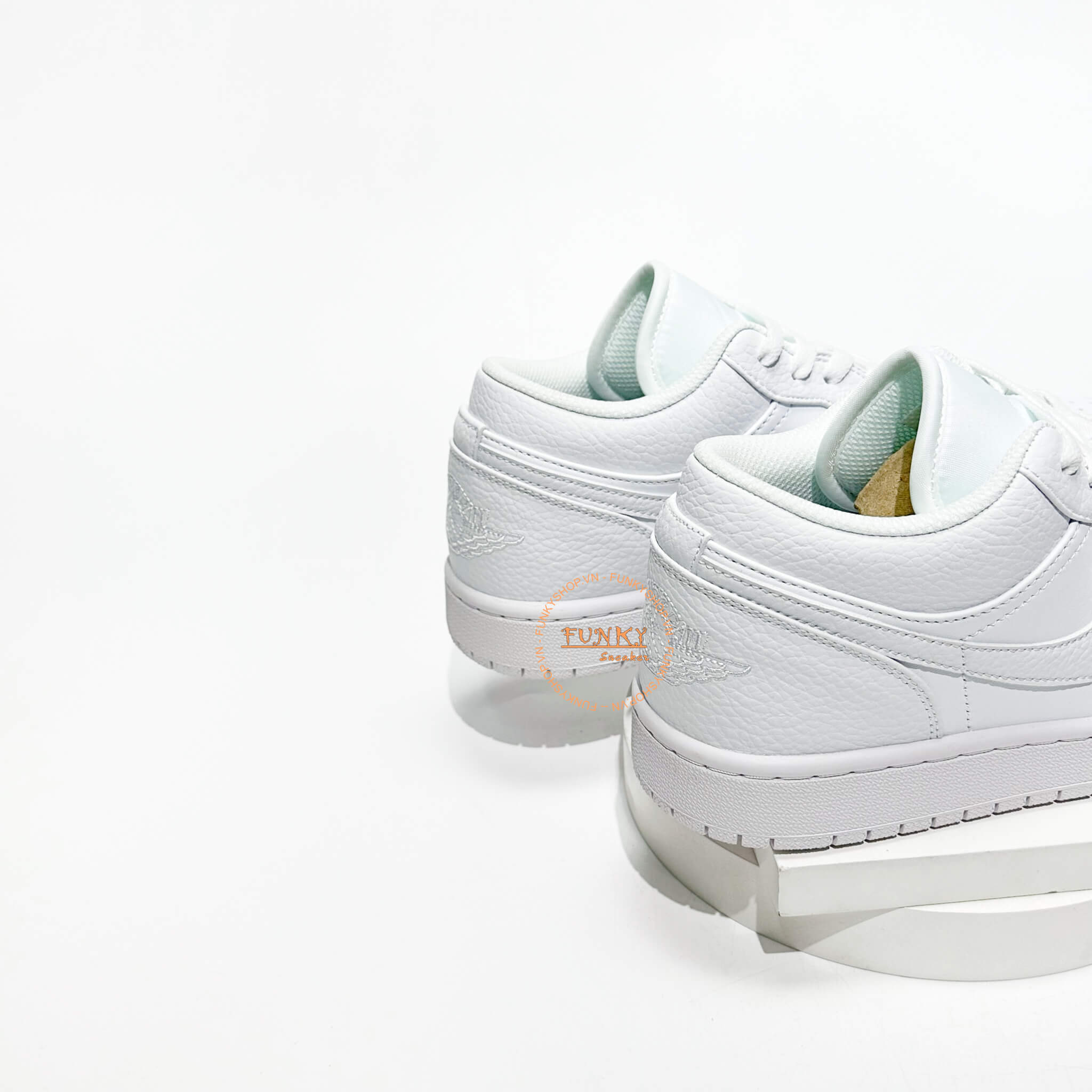 Giày Air Jordan 1 Low ‘All White’ Like Auth