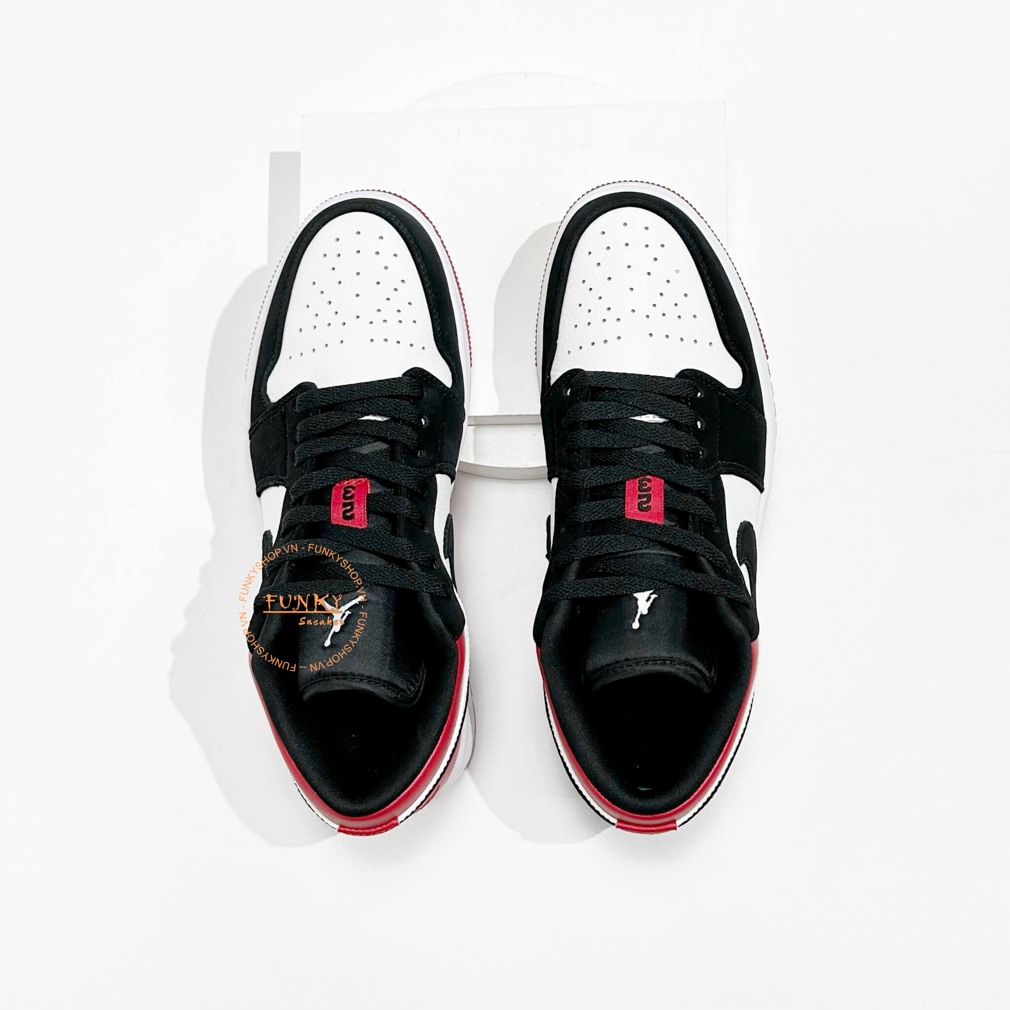 Giày Air Jordan 1 Low ‘Black Toe’ Like Auth