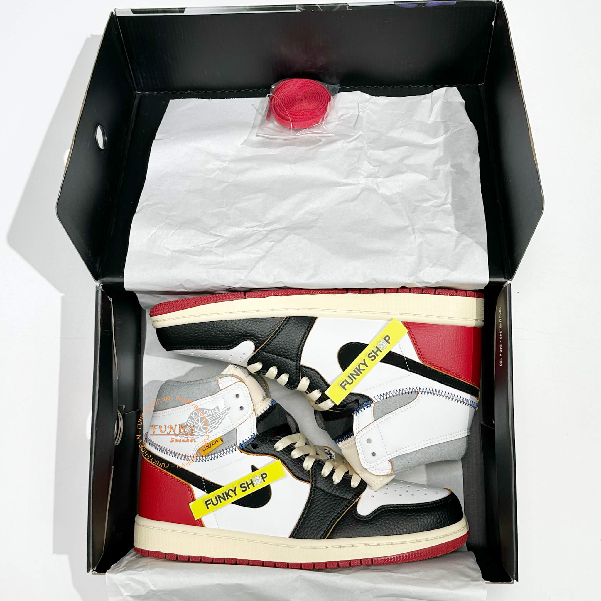 Giày Jordan 1 Retro High Union Los Angeles Black Toe Best Quality