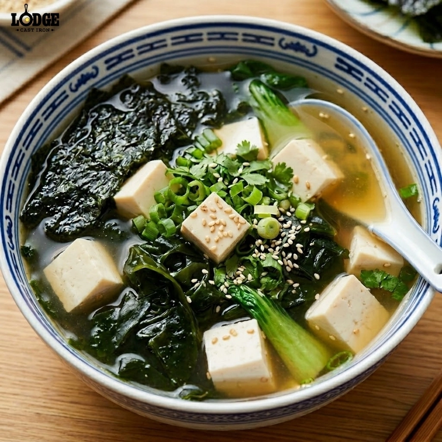Canh rong biển nấu với đậu hũ ngon, dễ làm tại nhà