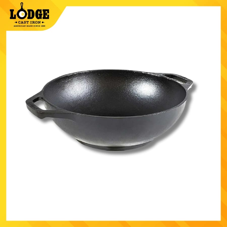 Chảo gang LODGE Wok - 16cm