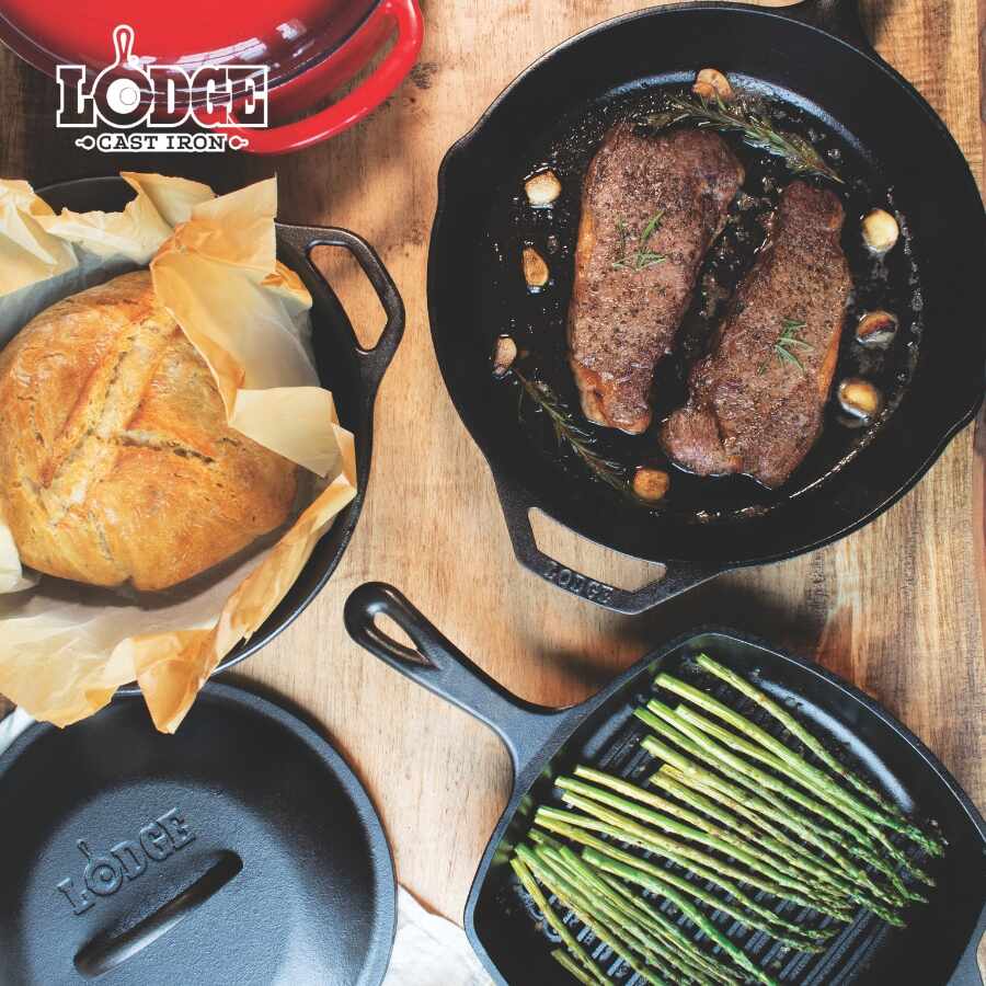 Chảo Gang Nướng Bền Bỉ - Lodge Việt Nam