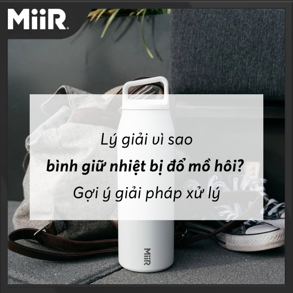 Lý giải vì sao bình giữ nhiệt bị đổ mồ hôi & giải pháp xử lý