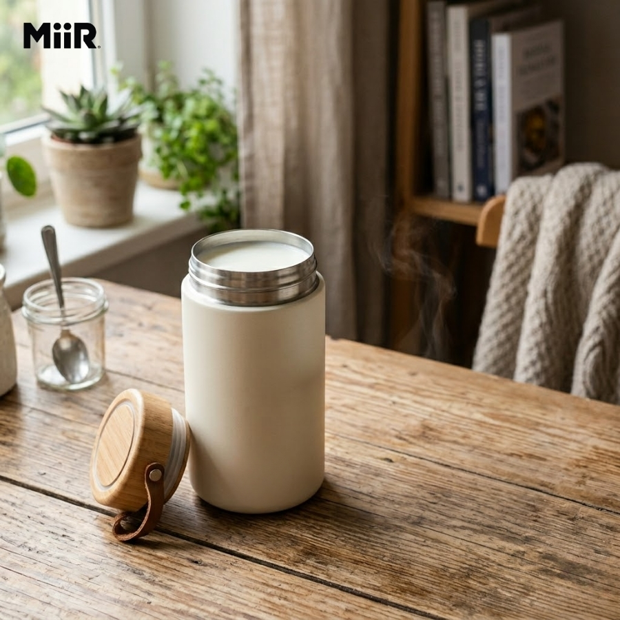 Bạn không nên pha sữa để sẵn trong bình giữ nhiệt  
