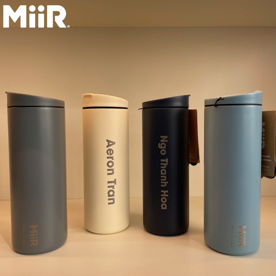 Dịch vụ khắc bình MiiR tại Kitchen Koncept