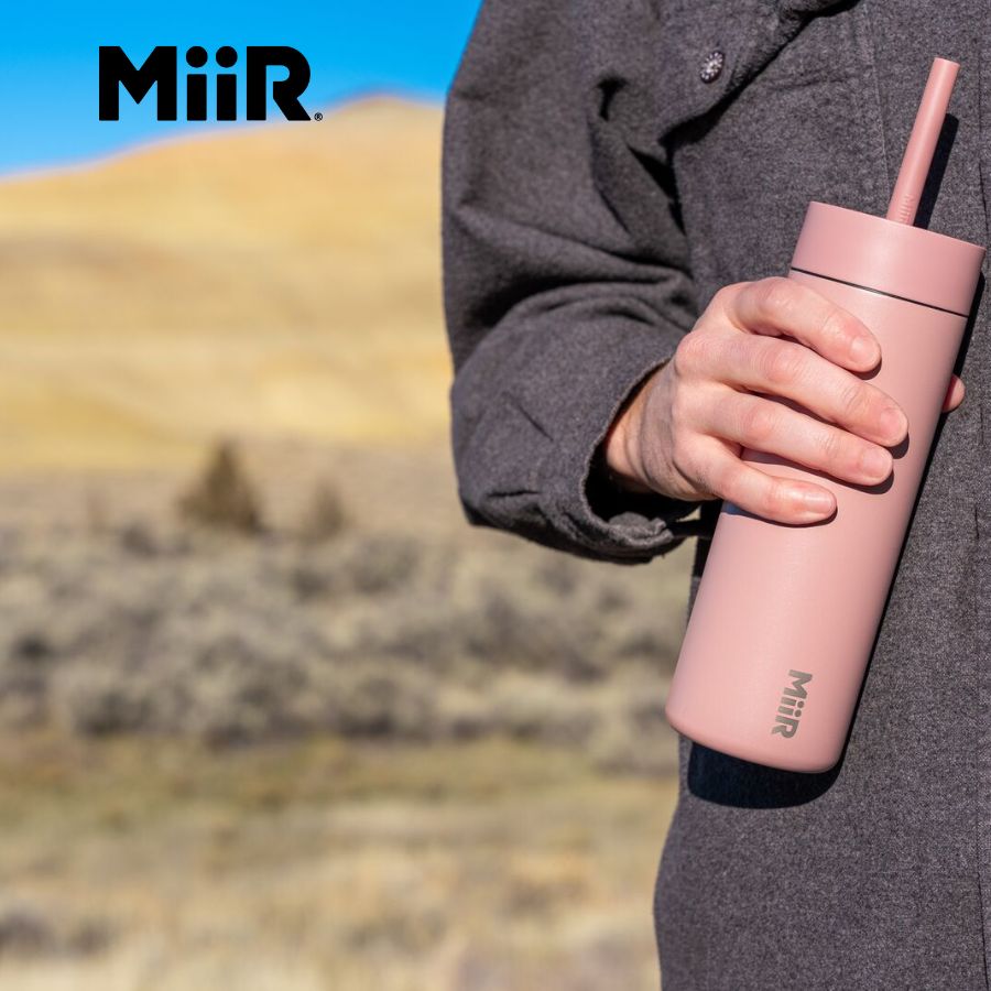 Sử dụng bình giữ nhiệt Sipper Straw MiiR 473ml đúng cách
