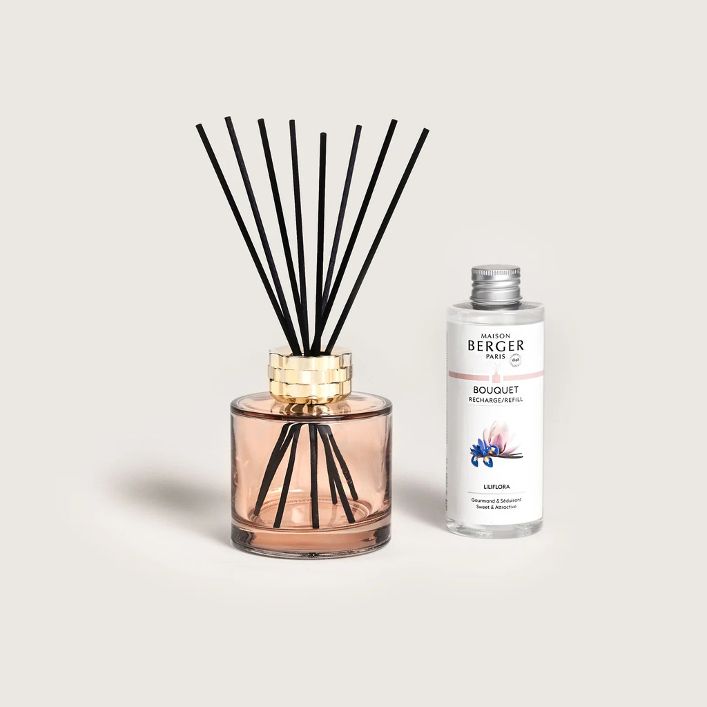 Maison Berger - Bộ lọ tinh dầu khuếch tán Bolero Magnolia - 180ml - 2 món