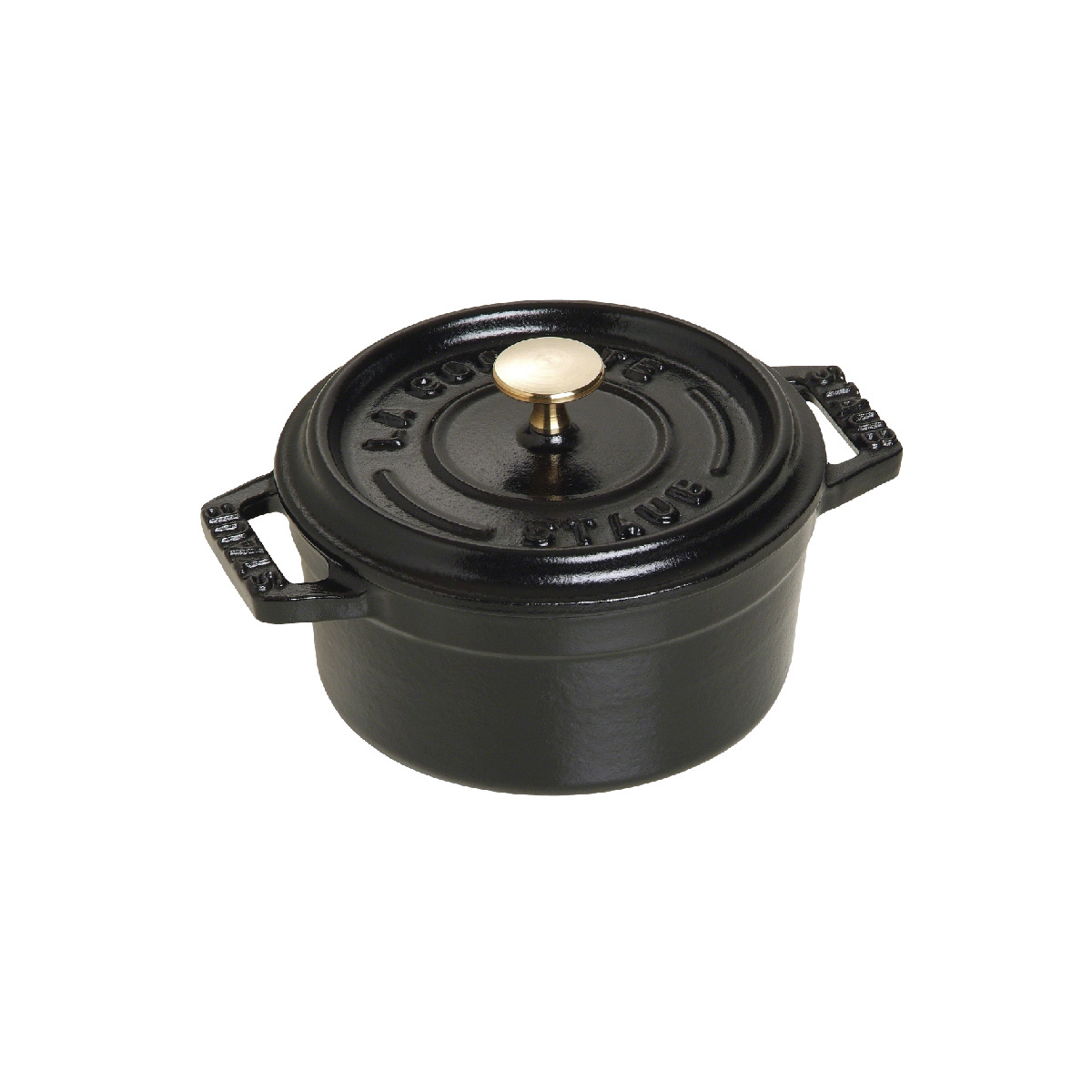 Nồi gang tròn STAUB màu đen