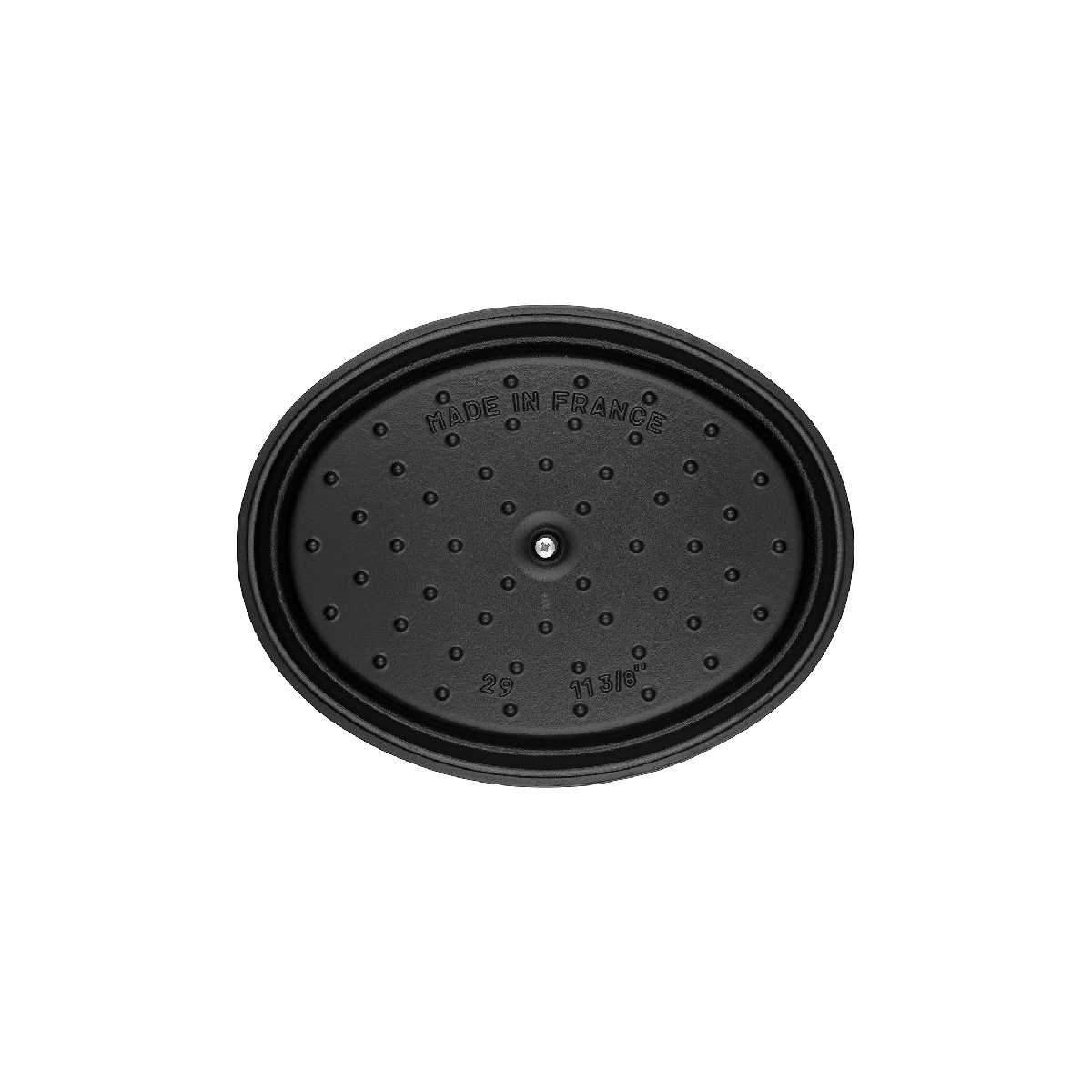 Nồi gang oval STAUB màu vàng - 27cm - 3.2L