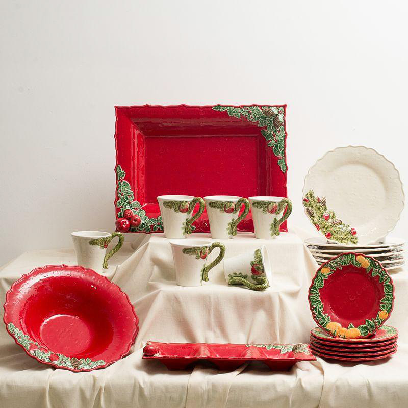 Bordallo - Christmas - Tô salad - 34cm