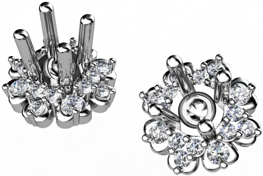 Bông tai  Crytal Elegance BTKC37