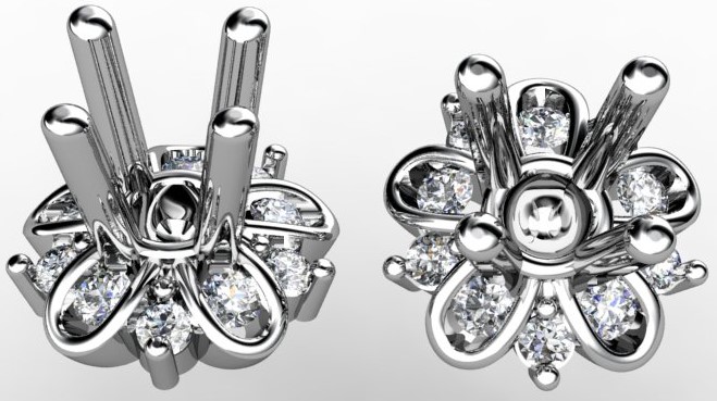 Bông tai  Crytal Elegance BTKC71