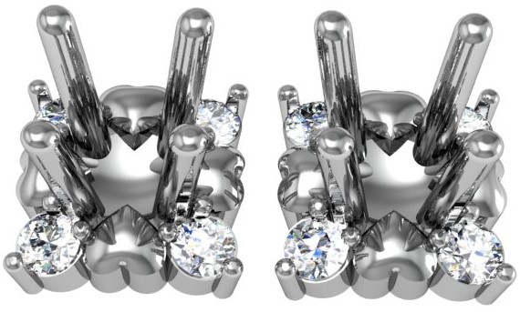 Bông tai  Crytal Elegance BTKC88