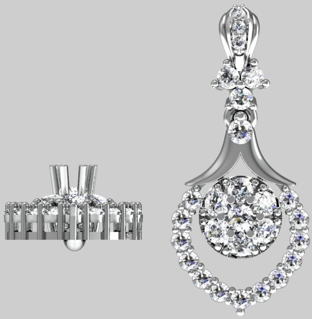 Mặt dây chuyền Radiant Elegance MDMS28