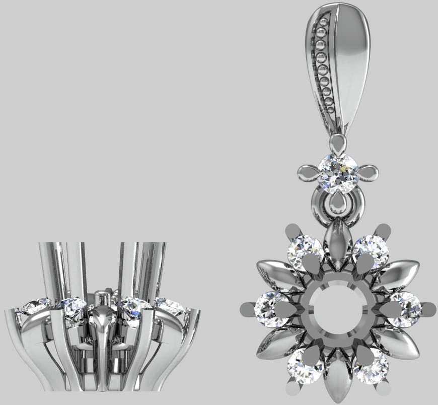 Mặt dây chuyền Radiant Elegance MDMS30