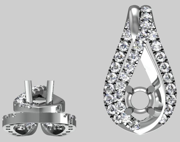 Mặt dây chuyền Radiant Elegance MDMS31