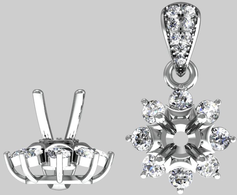 Mặt dây chuyền Radiant Elegance MDMS32