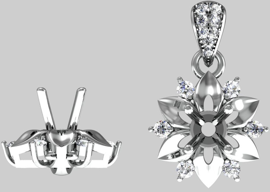 Mặt dây chuyền Radiant Elegance MDMS35