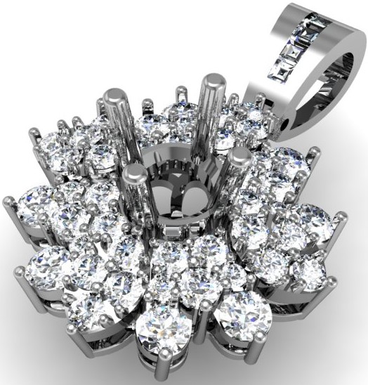 Mặt dây chuyền Radiant Elegance MDMS37