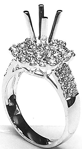 VỎ NHẪN NỮ KIM CƯƠNG NUKC181