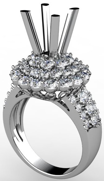 Nhẫn Nữ Radiant Elegance NUMS33