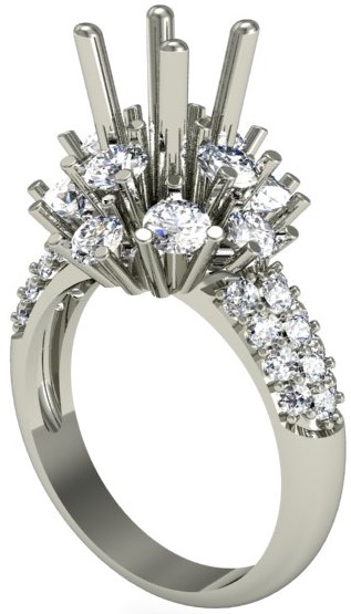 Nhẫn Nữ Radiant Elegance NUMS34