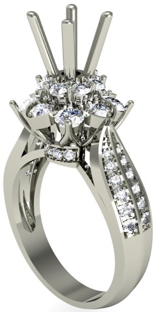 Nhẫn Nữ Radiant Elegance NUMS37