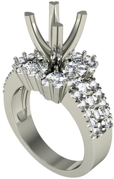 Nhẫn Nữ Radiant Elegance NUMS40