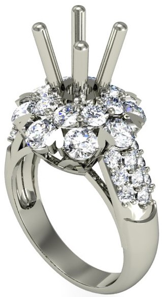 Nhẫn Nữ Radiant Elegance NUMS47