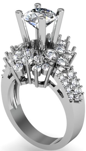 Nhẫn Nữ Radiant Elegance NUMS56