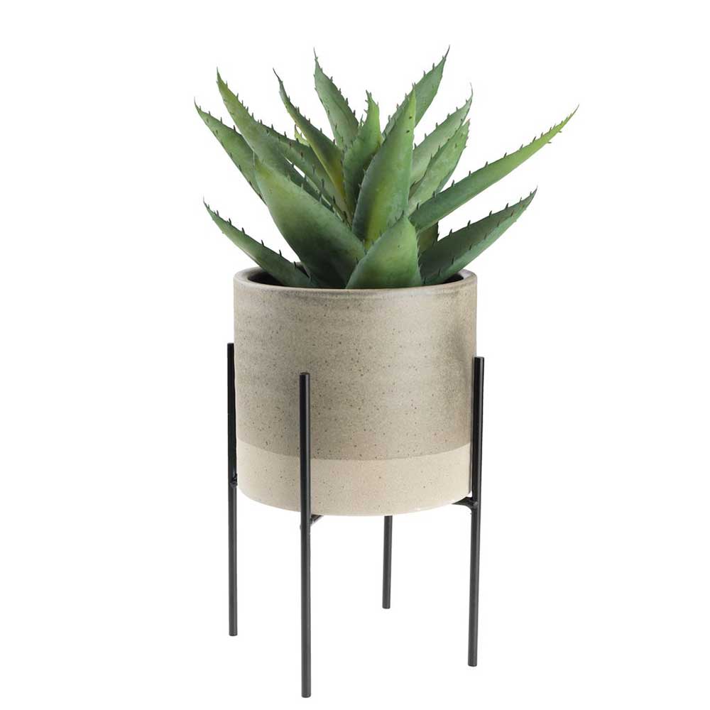 Cây trang trí STEINAR nhựa xanh Ø25x30cm