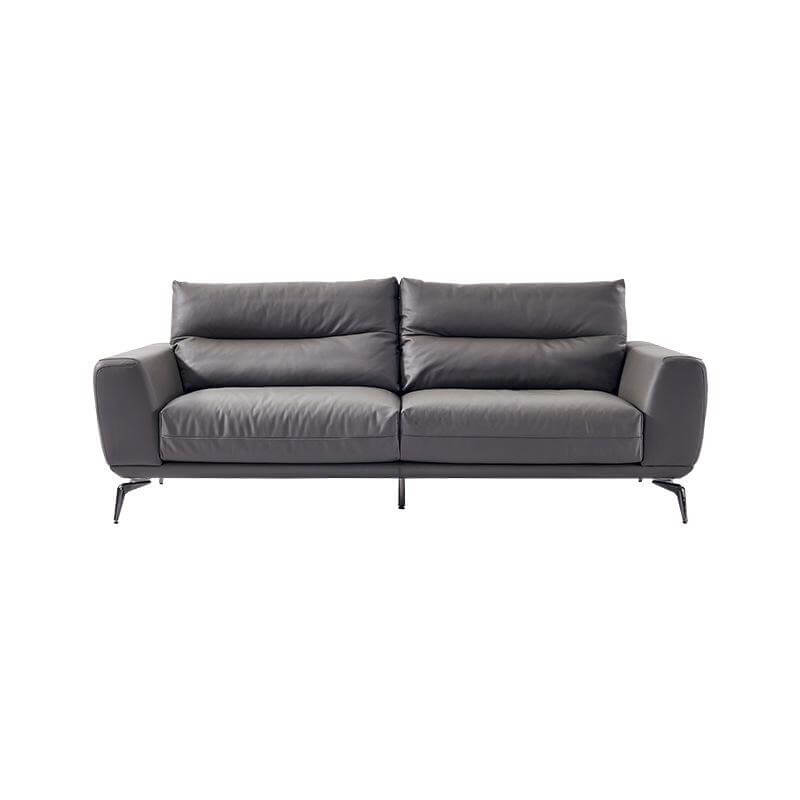 Sofa văng bọc da bò nhập khẩu Ý HNS237