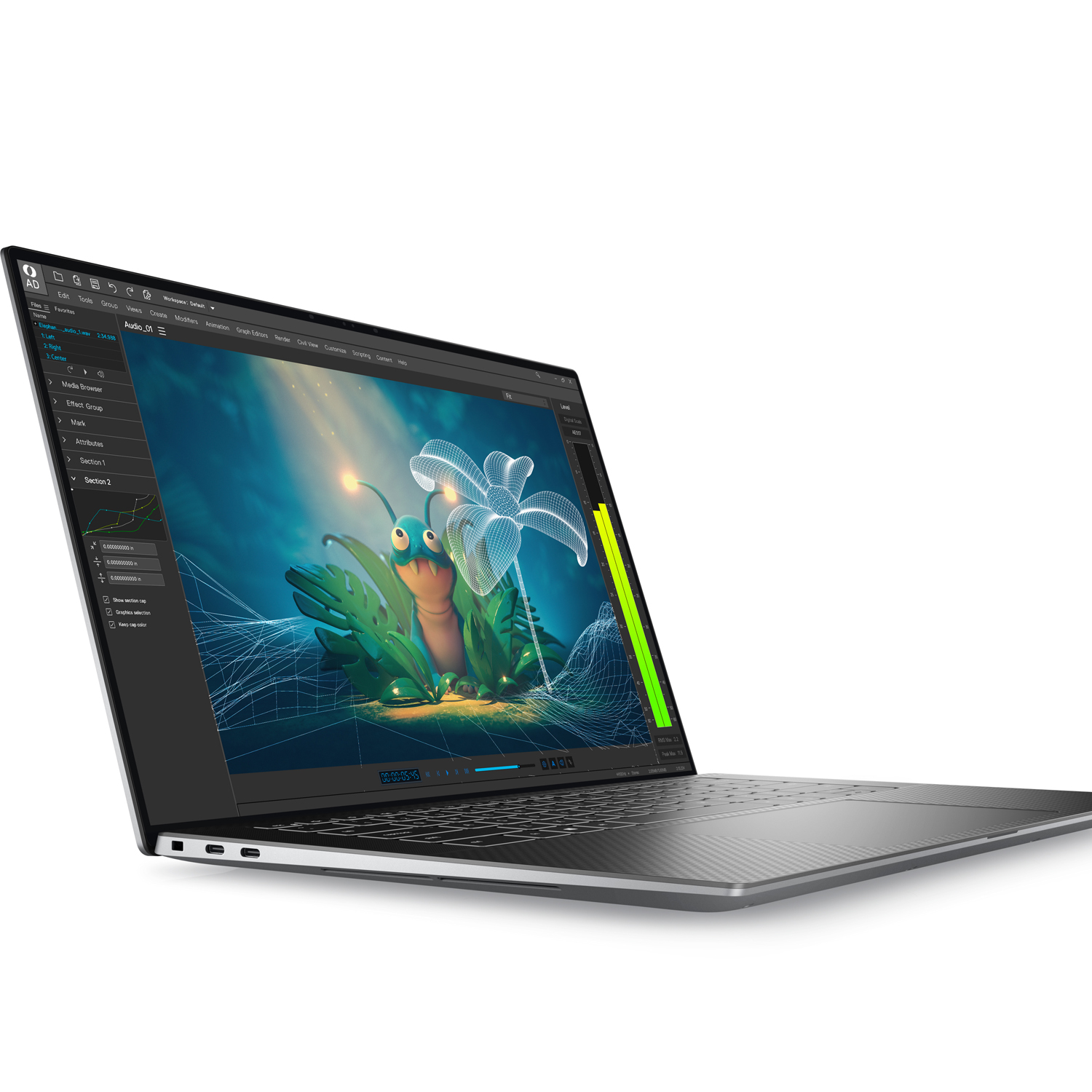 Dell Precision 5570 Core i9-12900H Ram 32gb SSD 1Tb RTX A2000 Màn 15.6'' FHD+