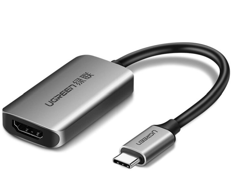 Cáp chuyển đổi USB Type C sang HDMI Ugreen 50314 chính hãng hỗ trợ 4K