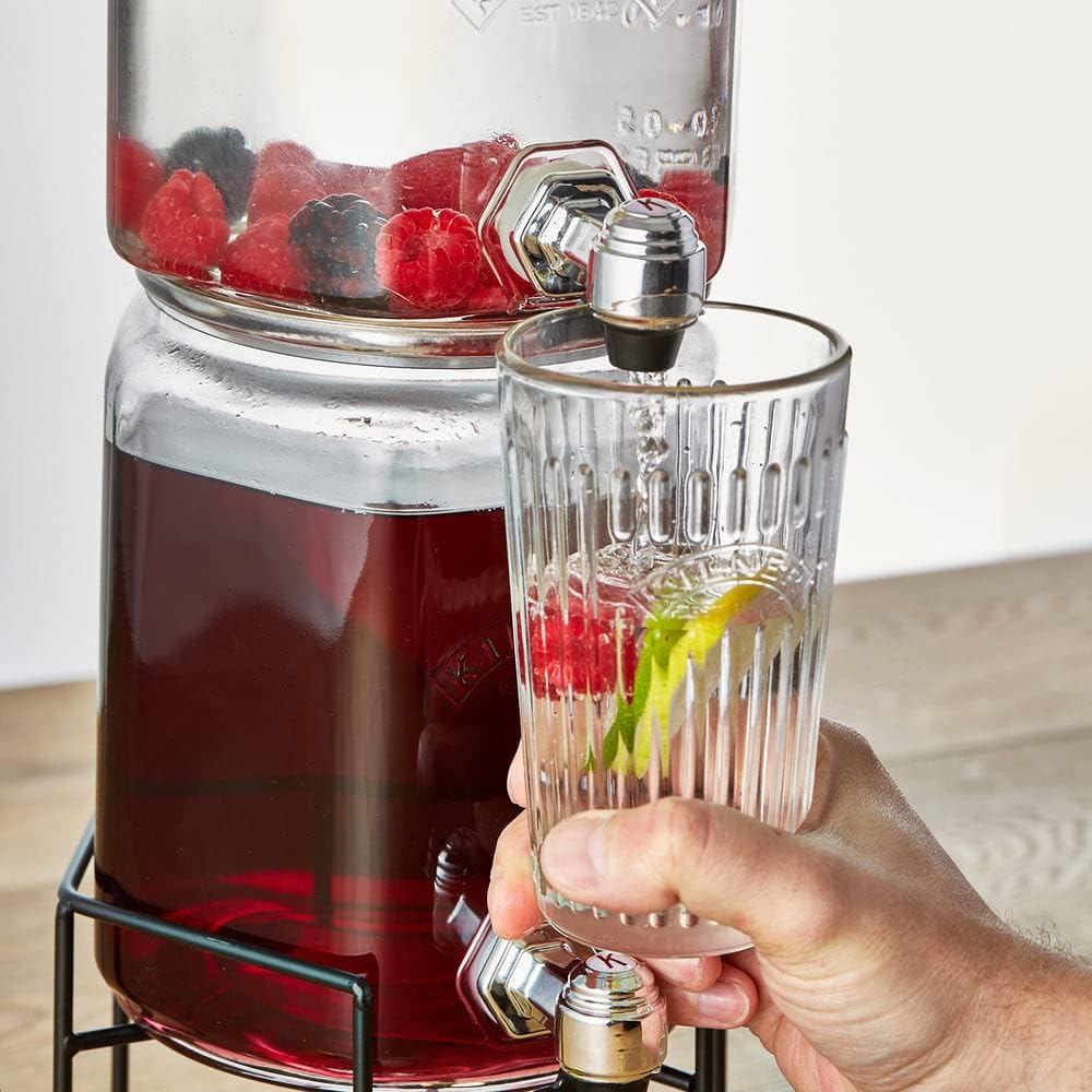 Bộ hũ thủy tinh có vòi Kilner - 3 món