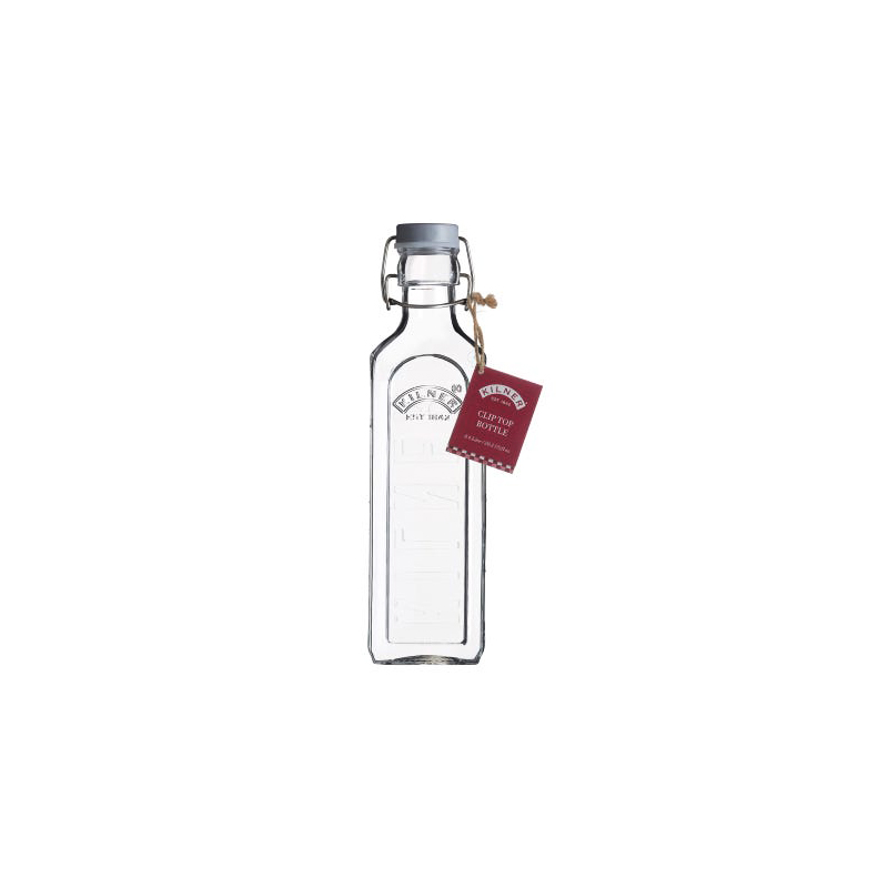 Kilner - Chai thủy tinh nút xám