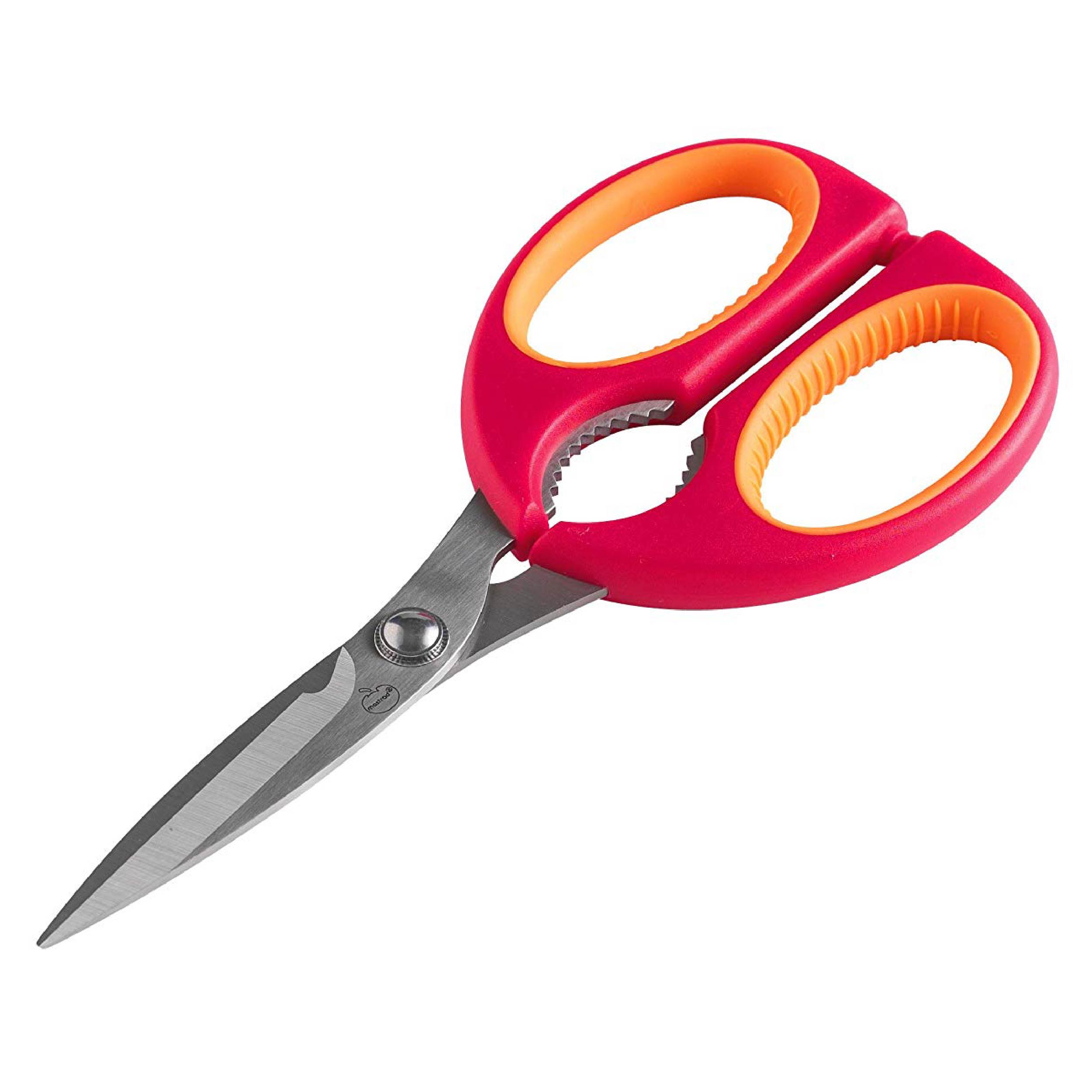 Kéo nhà bếp MASTRAD màu đỏ mâm xôi - 21cm