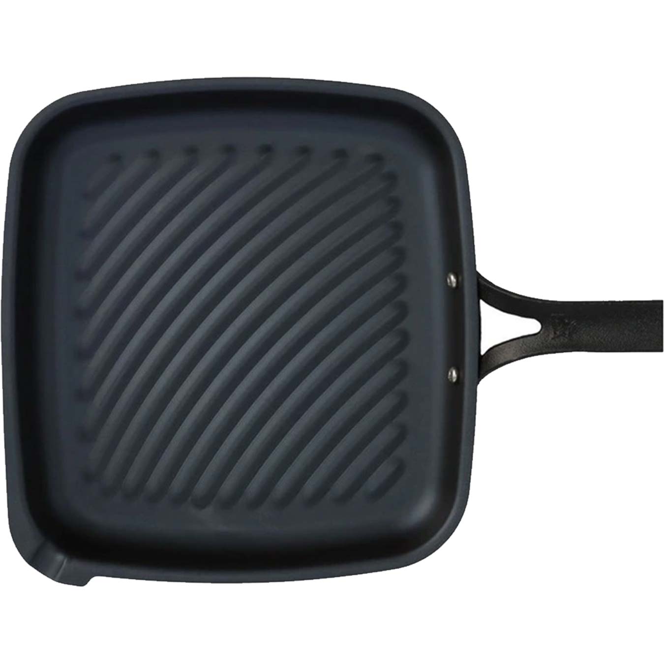 Chảo thép carbon BK - Chảo nướng hình vuông - 28x26cm