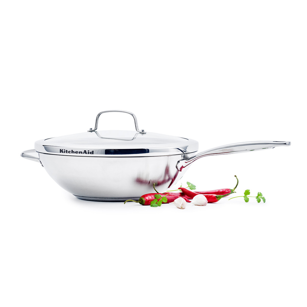Chảo Wok KitchenAid - 30cm