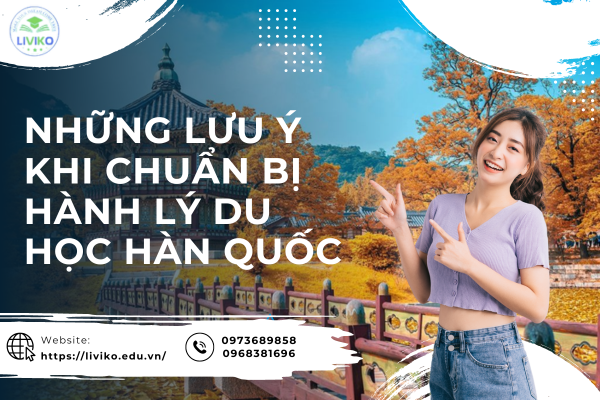 Những Lưu Ý Khi Chuẩn Bị Hành Lý Du Học Hàn Quốc