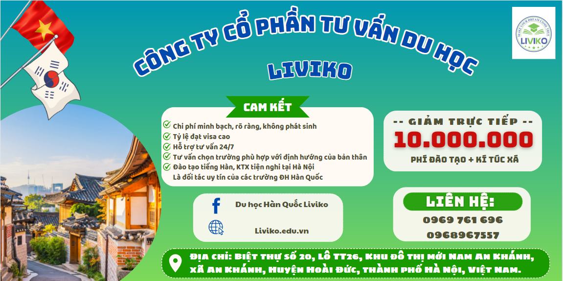 Công ty cổ phần tư vấn du học Liviko