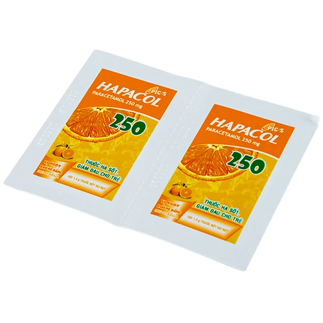 Hapacol 250 DHG giảm đau, hạ sốt (24 gói)