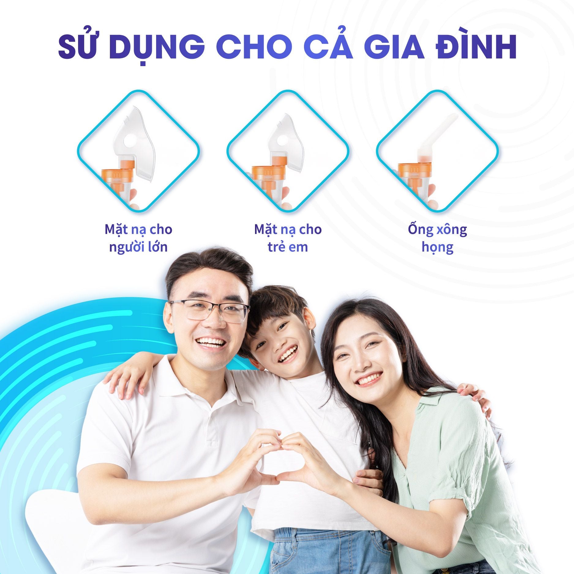 Máy xông khí dung CHIDO cầm tay - phiên bản mới CNB69026 - pin sạc