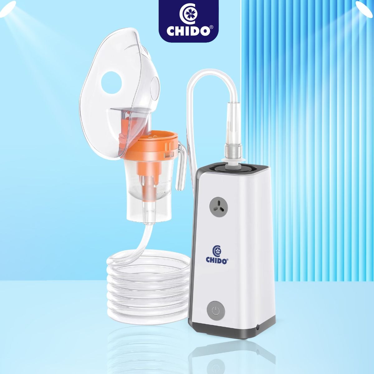 Máy xông khí dung CHIDO cầm tay - phiên bản mới CNB69026 - pin sạc