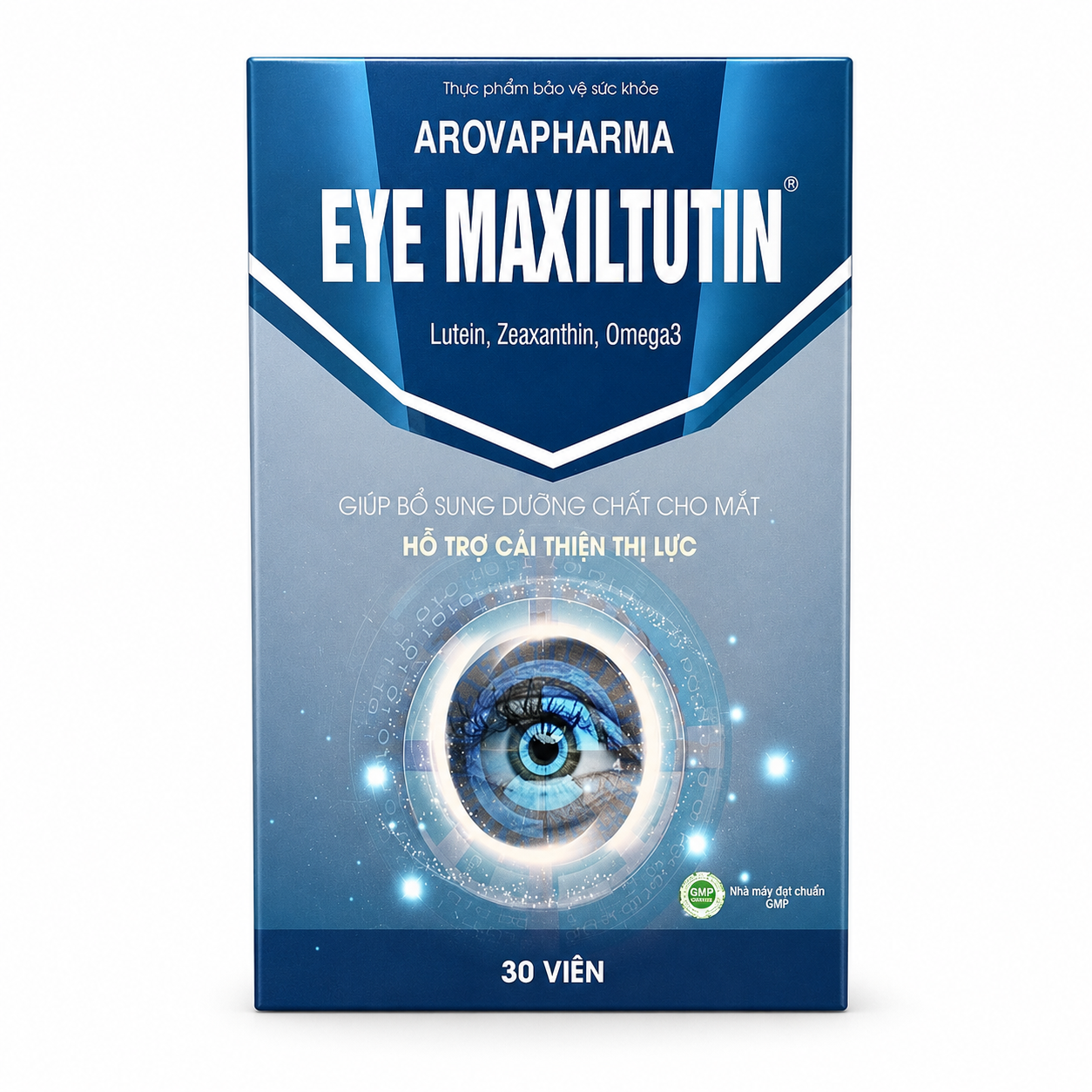 Eye Maxiltutin – Viên uống bổ mắt Lutein, Zeaxanthin, Omega-3 (Hộp 30 viên)