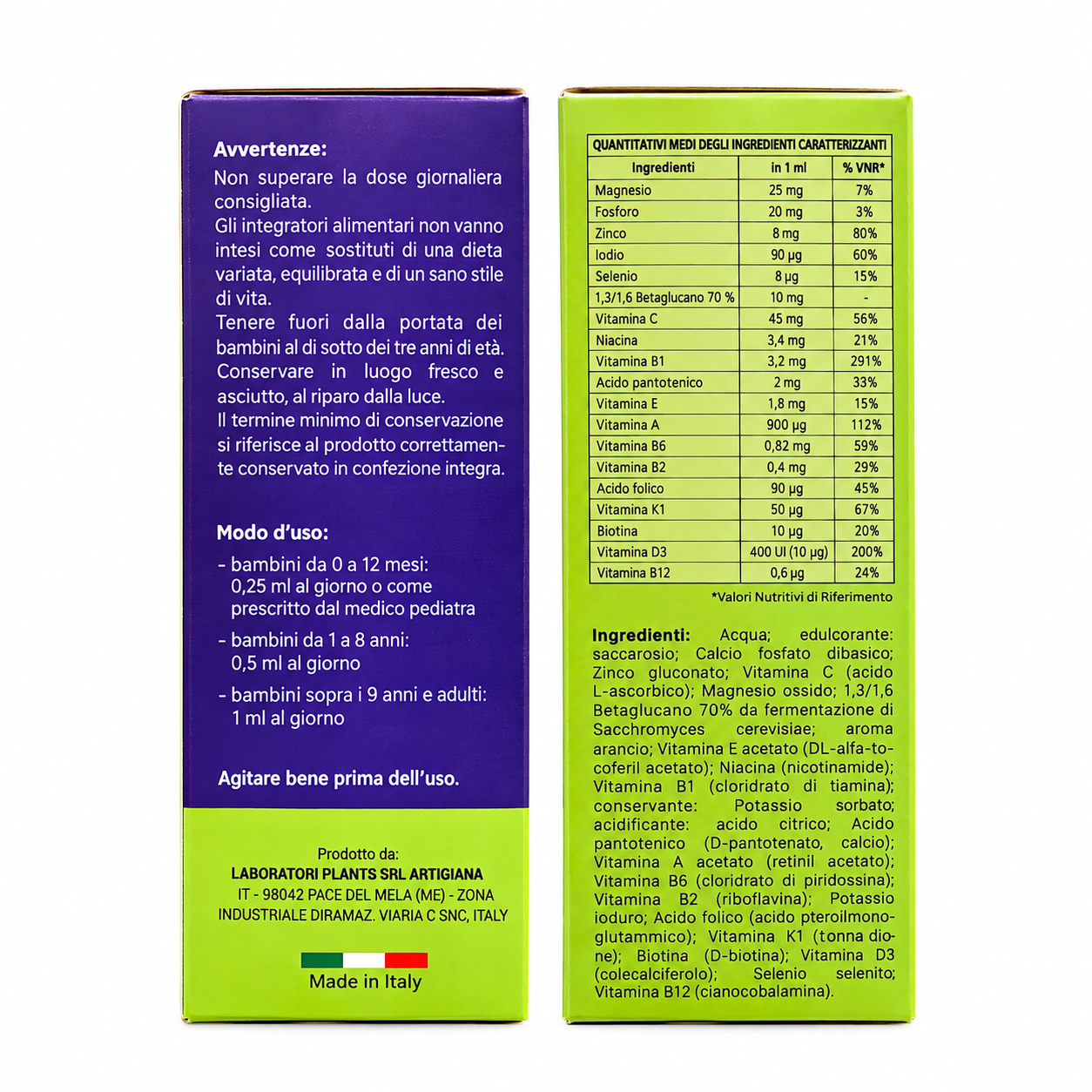 Multi Vitamins Junior – Bổ sung vitamin và khoáng chất, hỗ trợ tăng cường sức đề kháng – Chai 50 ml