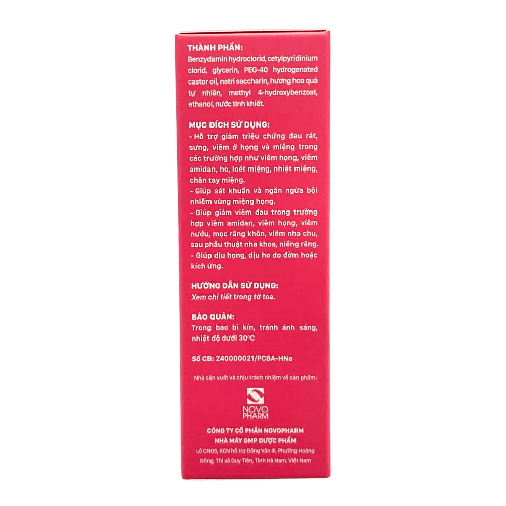 Xịt Miệng Họng Gute Kid Spray - Hỗ Trợ Giảm Viêm Họng, Viêm Amidan, Giúp Sát Khuẩn, Ngăn Ngừa Bội Nhiễm Vùng Miệng Họng (Hộp 30ml)