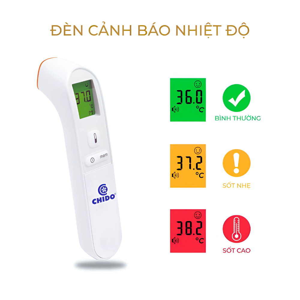Nhiệt Kế Hồng Ngoại PG-IRT1602 Chido